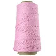 Organic Cotton Detox XL Combed Macramé Cotton Cord Spool - Blush Pink x200m