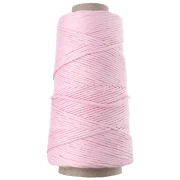 Organic Cotton Detox XL Combed Macramé Cotton Cord Spool - Baby Pink x 200 m