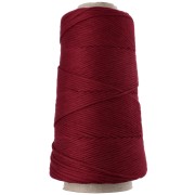 Garnet - Organic Cotton Detox XL Combed Macramé Cotton Cord Spool - Garnet x200m Organic Cotton Detox XL Combed Macramé Cotton Cord Spool - Garnet x200m