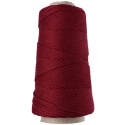 Organic Cotton Detox XL Combed Macramé Cotton Cord Spool - Garnet x200m