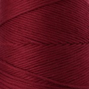 Organic Cotton Detox XL Combed Macramé Cotton Cord Spool - Garnet x200m