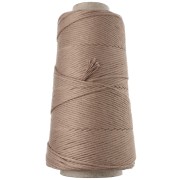 Organic Cotton Detox XL Combed Macramé Cotton Cord Spool - Mocha x200m