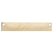 ImpressArt Rectangular Spacer, 38x6.5 mm - Brass, 1 pc.|raw }}