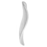 12 mm Wavy Round Sequins - Fine silver plated x5