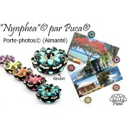 Super-Khéops® Glass Beads by Puca® 6 mm - Orange Enamel x10g
