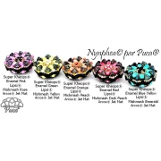 Super-Khéops® Glass Beads by Puca® 6 mm - Enamel Red x10g