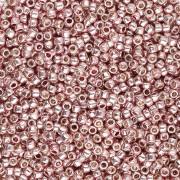 Toho 15/0 Seed Beads TO15RPF552 - PermaFinish - Galvanized Sweet Blush x8g|raw }}
