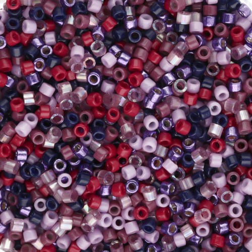 Miyuki Delica 11/0 Mix - Mystic Twilight x8g