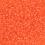 Seed beads Miyuki 11/0 139 - Transparent Tangerine x8g
