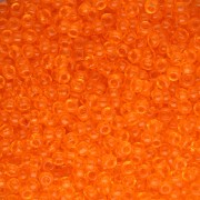 Seed beads Miyuki 11/0 137 - Transparent Light Orange x8g