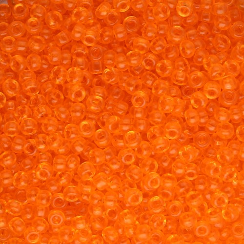 Seed beads Miyuki 11/0 137 - Transparent Light Orange x8g