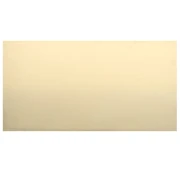 Brass plate, 150x80 mm - thickness 0.8 mm - Brass x1