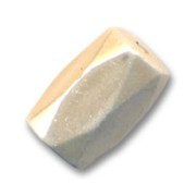 Faceted magnetic cylinders 5x8mm Cream x10