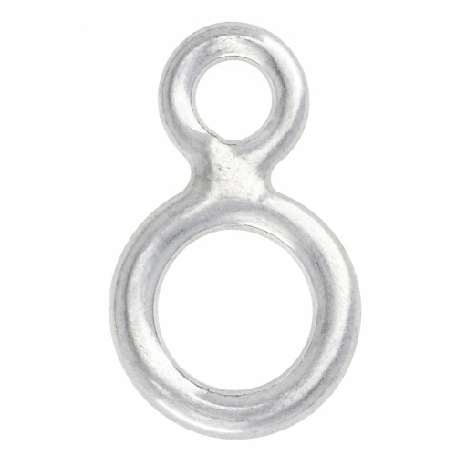 7x4.5 mm Double Welded Rings - 925 Sterling Silver x5
