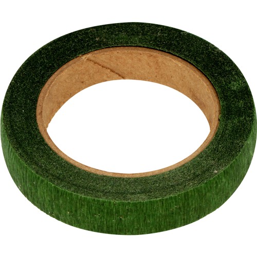 1.2 cm adhesive tape for flowers - Artemio - Green x27m