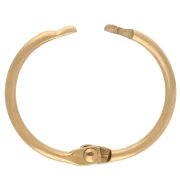 31 mm Ring Keychain - Gold-Plated 304 Stainless Steel x1