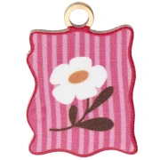 Epoxy enamel charms
