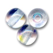 Round beads 4mm Crystal AB x50|raw }}