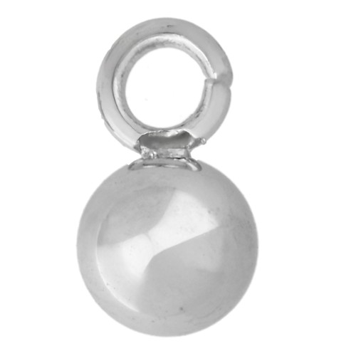 4 mm Mini Ball Charms - 304L Stainless Steel x10