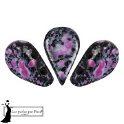 Crystal - Amos® Glass Beads by Puca® 5x8 mm - Enamel Pink x10g Amos® Glass Beads by Puca® 5x8 mm - Enamel Pink x10g