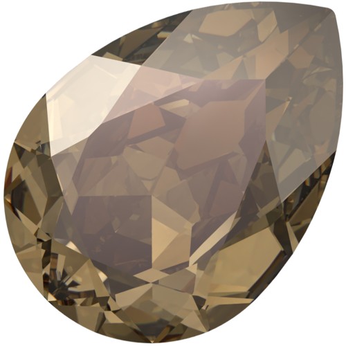 PureCrystal 4320 Cabochon, 6x4 mm - Crystal Bronze, 1 piece