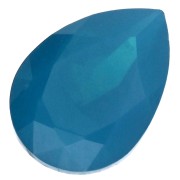 PureCrystal 4320 Cabochon, 6x4 mm - Caribbean Blue Opal x1
