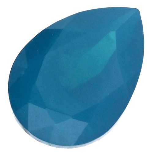 PureCrystal 4320 Cabochon, 6x4 mm - Caribbean Blue Opal x1