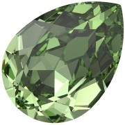 Cabochon - PureCrystal 4320 Cabochon, 6x4 mm - Reinvented Peridot x1 PureCrystal 4320 Cabochon, 6x4 mm - Reinvented Peridot x1