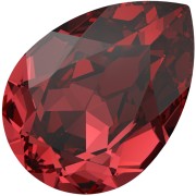 PureCrystal 4320 Cabochon, 6x4 mm - Scarlet, 1 piece
