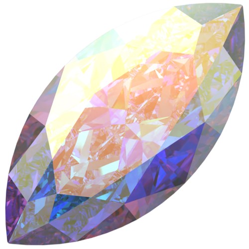 PureCrystal 4210 navette, 10x5 mm - Crystal AB x1