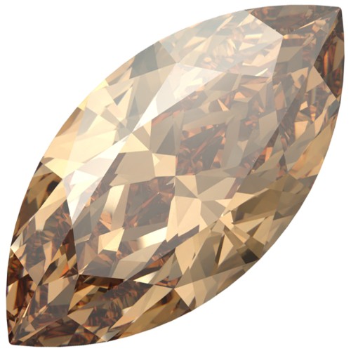 PureCrystal 4210 navette, 10x5 mm - Crystal Golden Shadow x1