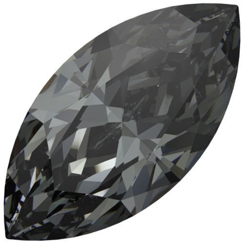 PureCrystal 4210 navette, 10x5 mm - Crystal Silver Night x1