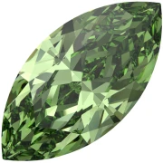 PureCrystal 4210 navette, 10x5 mm - Reinvented Peridot x1