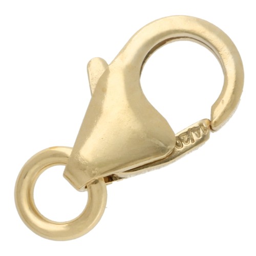 8 mm Lobster Clasps - Gold Filled (Laminated Gold) x100