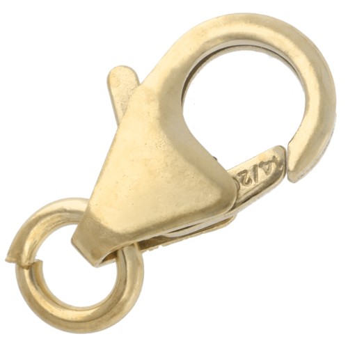 10 mm Gold Filled (Laminated Gold) Lobster Clasps x100