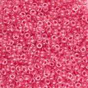 Miyuki 11/0 Seed beads 226 - Dark Coral Lined Crystal x8g