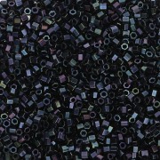 Miyuki Delica 15/0 Hex Cut DBSC0002 - Dark Blue Iris Metallic x5g|raw }}
