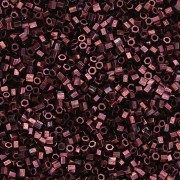 Miyuki Delica 15/0 Hex Cut DBSC0012 - Dark Raspberry Metallic x5g|raw }}