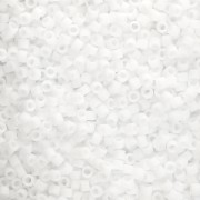 Miyuki Delica 11/0 DB0750 - Opaque White Matte x8g|raw }}