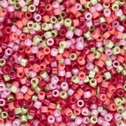 Pink - Miyuki Delica 11/0 Mix - Wild Flower x8g Miyuki Delica 11/0 Mix - Wild Flower x8g