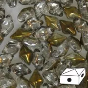 Diamonduo 2-hole 5x8mm Crystal Valentinit x10g