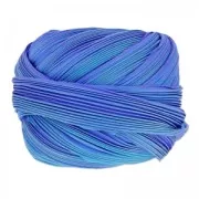 Silk ribbon Shibori Lapis Sky x10cm