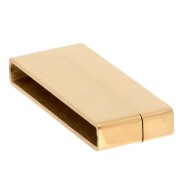 31.5x13 mm Magnetic Clasp for 30 mm Lace - Gold-Plated 304 Stainless Steel x1