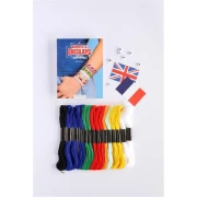 Brazilian Bracelets Special Supporters Set 15 skeins & alphabet beads
