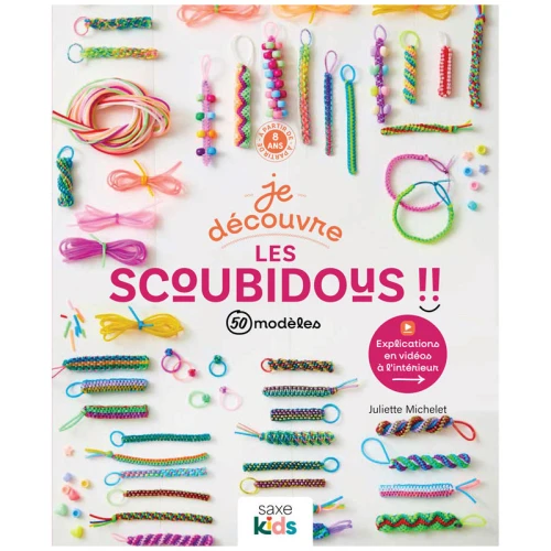 I'm discovering scoubidous!! Over 50 patterns