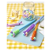 I'm discovering scoubidous!! Over 50 patterns