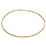 Half-bracelet 3x67 mm - Rough Brass x1