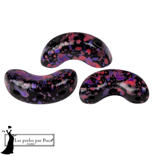 Arcos® by Puca® 5x10 mm - Enamel Purple and Red, 10 g