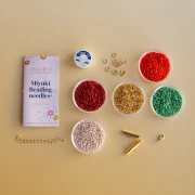My DIY Jewelry - Floral Cuff Bracelet Kit: Woven on a Loom