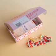 My DIY Jewelry - Floral Cuff Bracelet Kit: Woven on a Loom